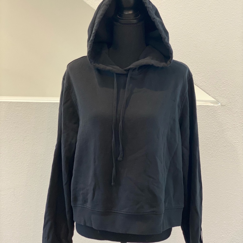 All Saint fringed sleeve hoodie